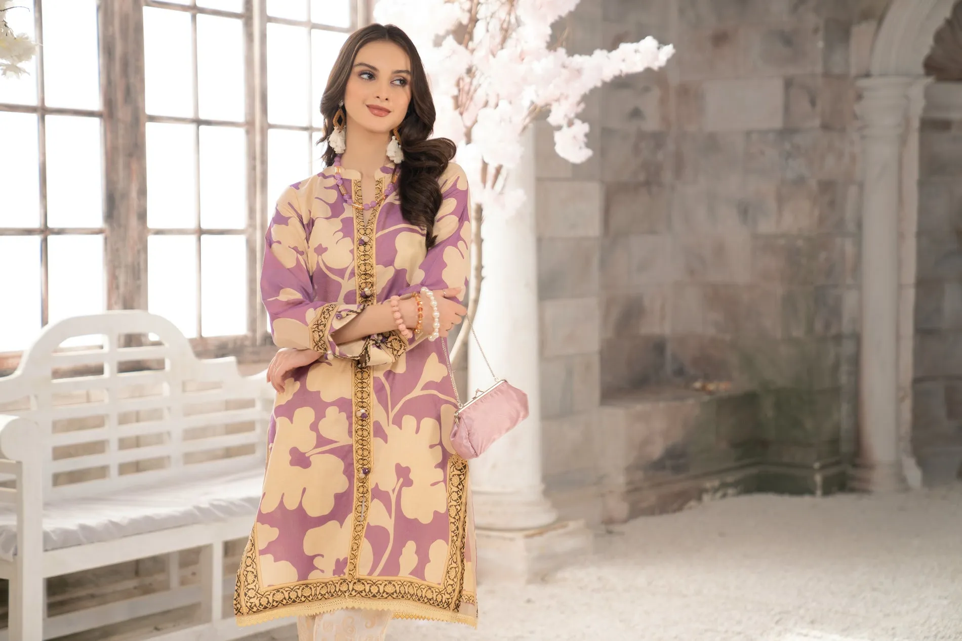 2PC LAWN DRESS BY AABPARA 03