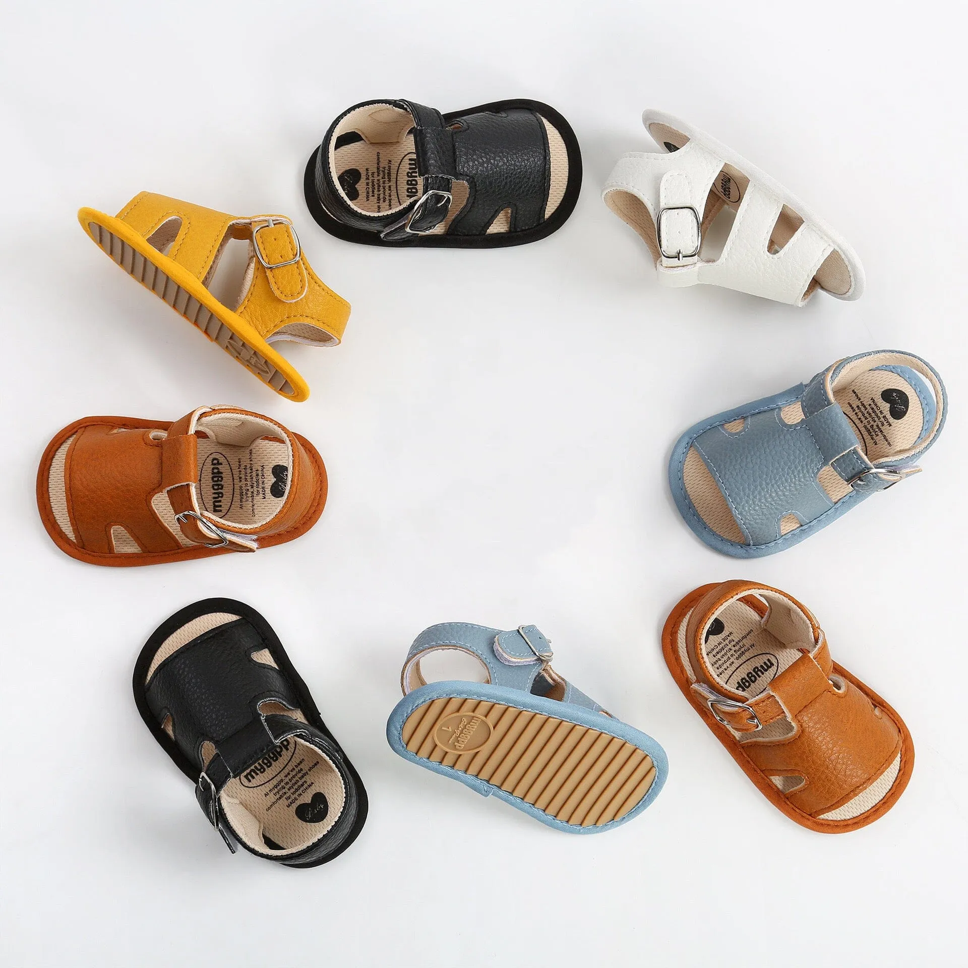 Adam Leather First Walker Sandals