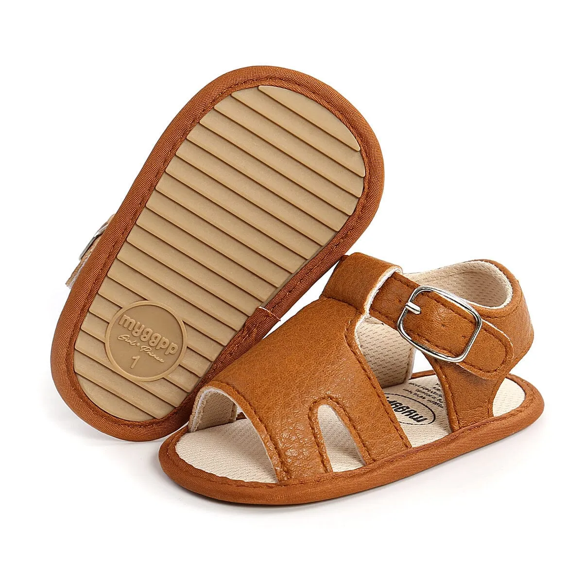 Adam Leather First Walker Sandals