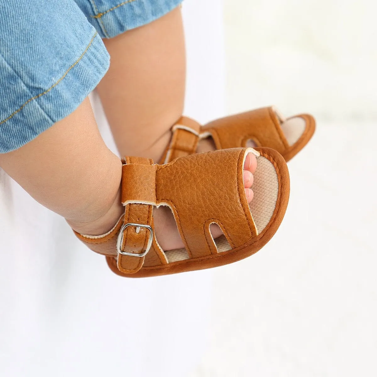 Adam Leather First Walker Sandals