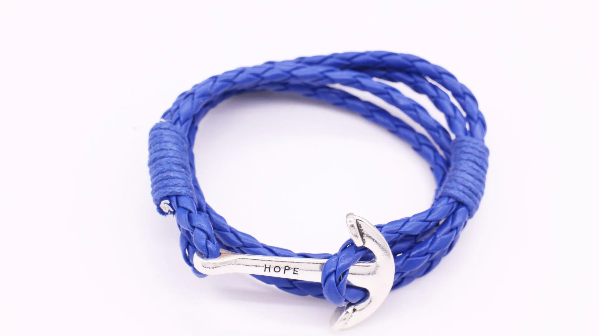 Anchor Bracelet Weave Multilayer Men's Jewelry