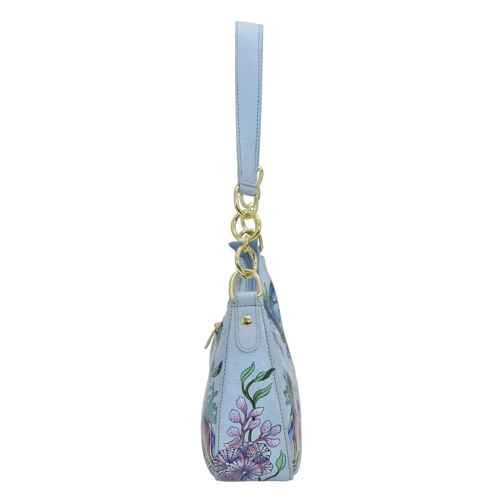 Anuschka Underwater Beauty Hobo Handbag