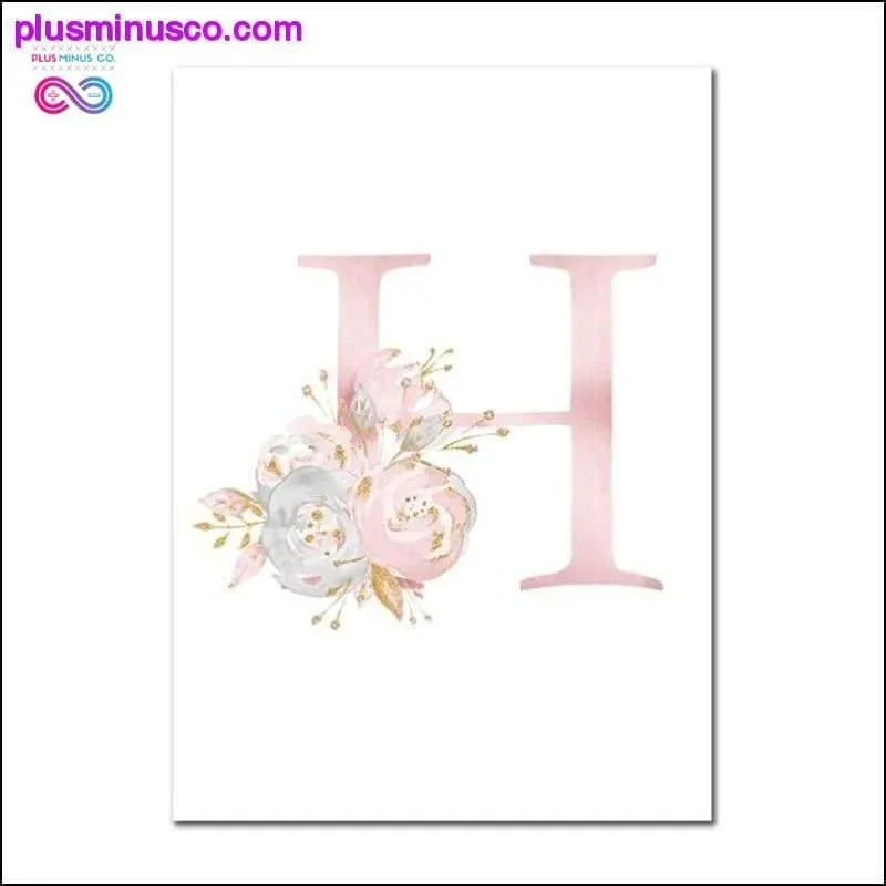 Baby Posters Personalized Girl's Name Custom Poster Nursery