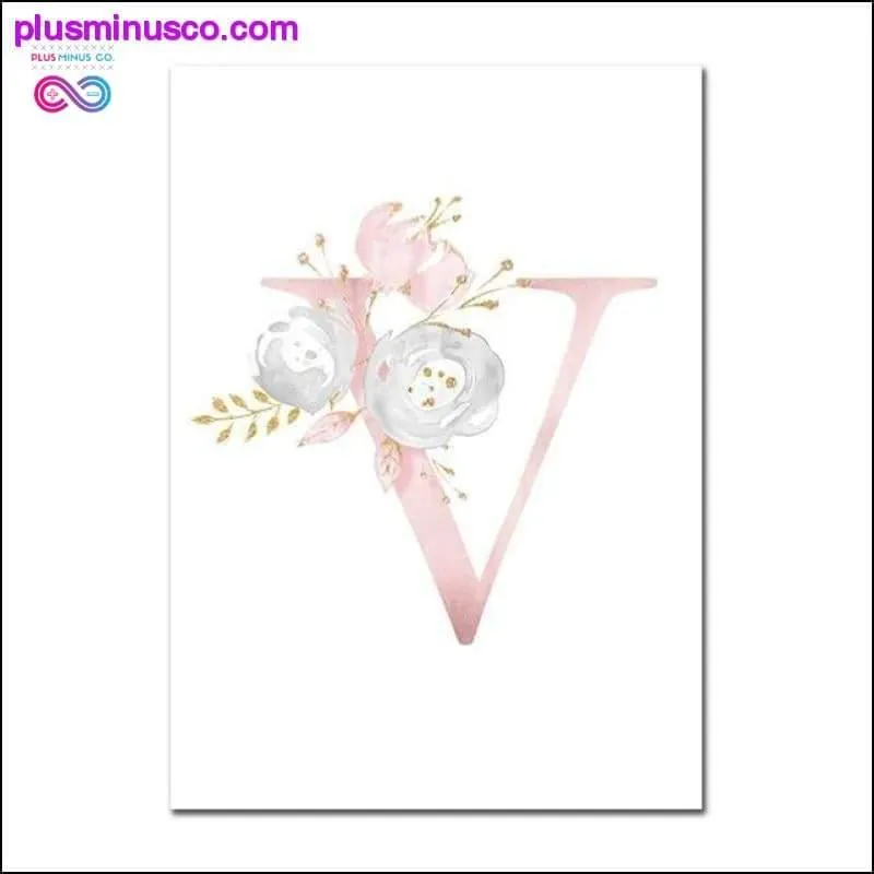 Baby Posters Personalized Girl's Name Custom Poster Nursery