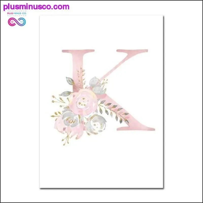 Baby Posters Personalized Girl's Name Custom Poster Nursery