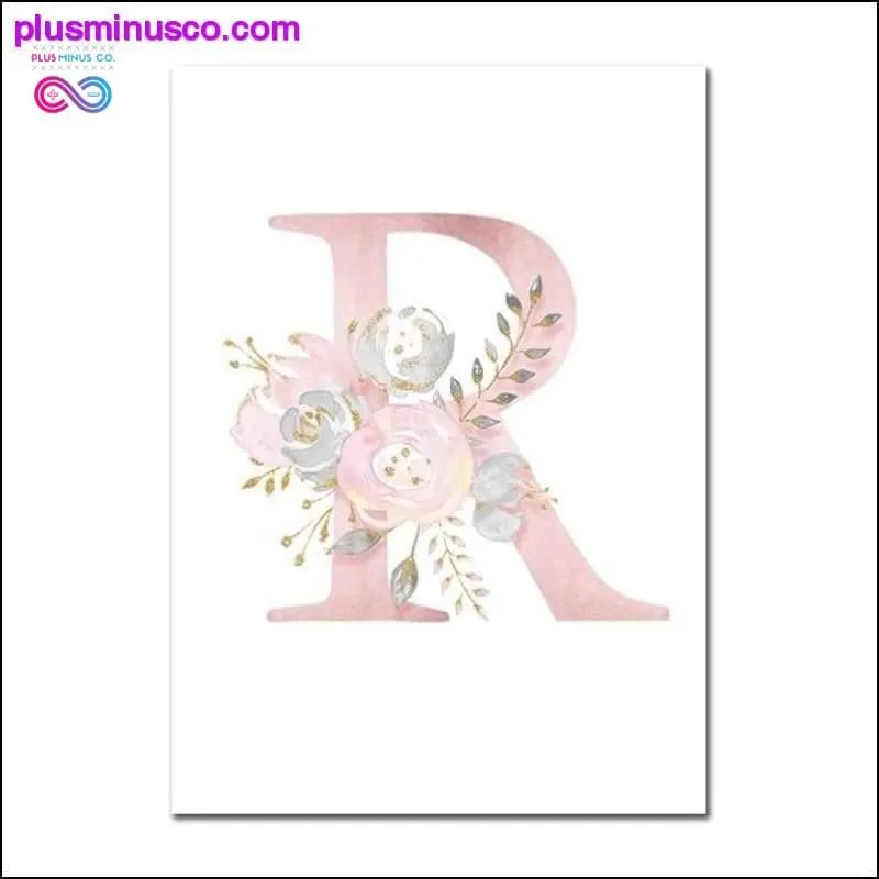 Baby Posters Personalized Girl's Name Custom Poster Nursery