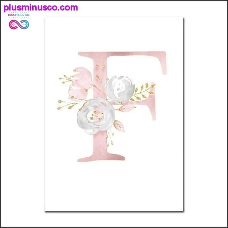 Baby Posters Personalized Girl's Name Custom Poster Nursery
