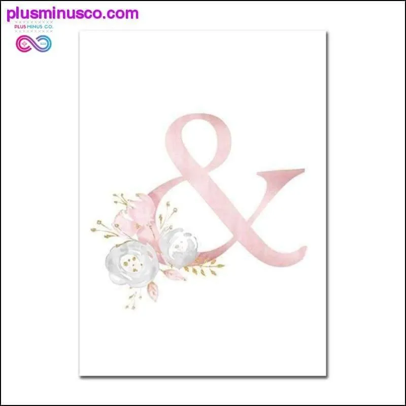 Baby Posters Personalized Girl's Name Custom Poster Nursery