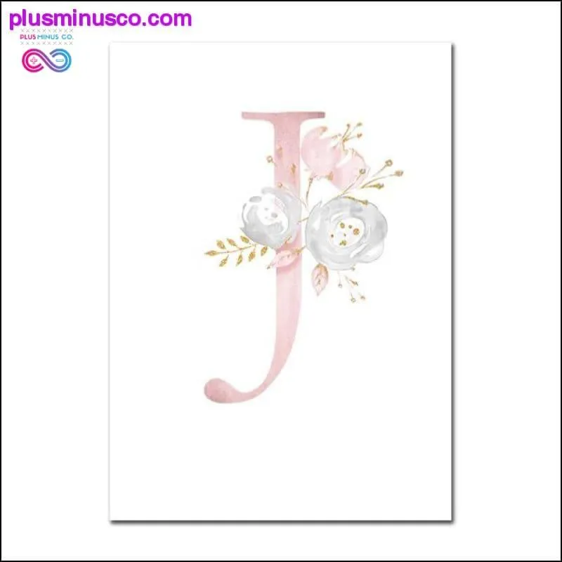 Baby Posters Personalized Girl's Name Custom Poster Nursery