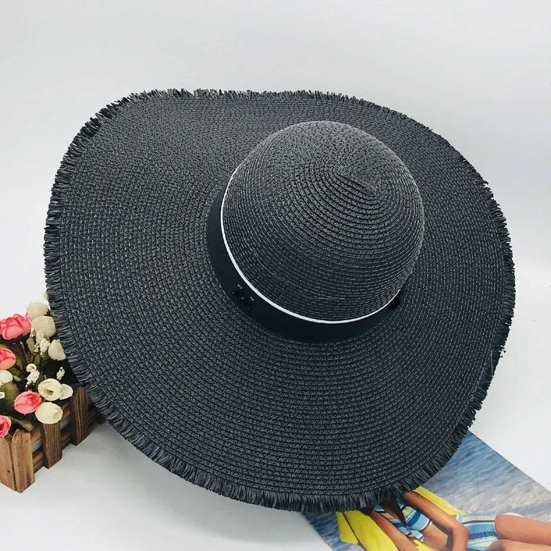 Broad-Brimmed Straw Hat