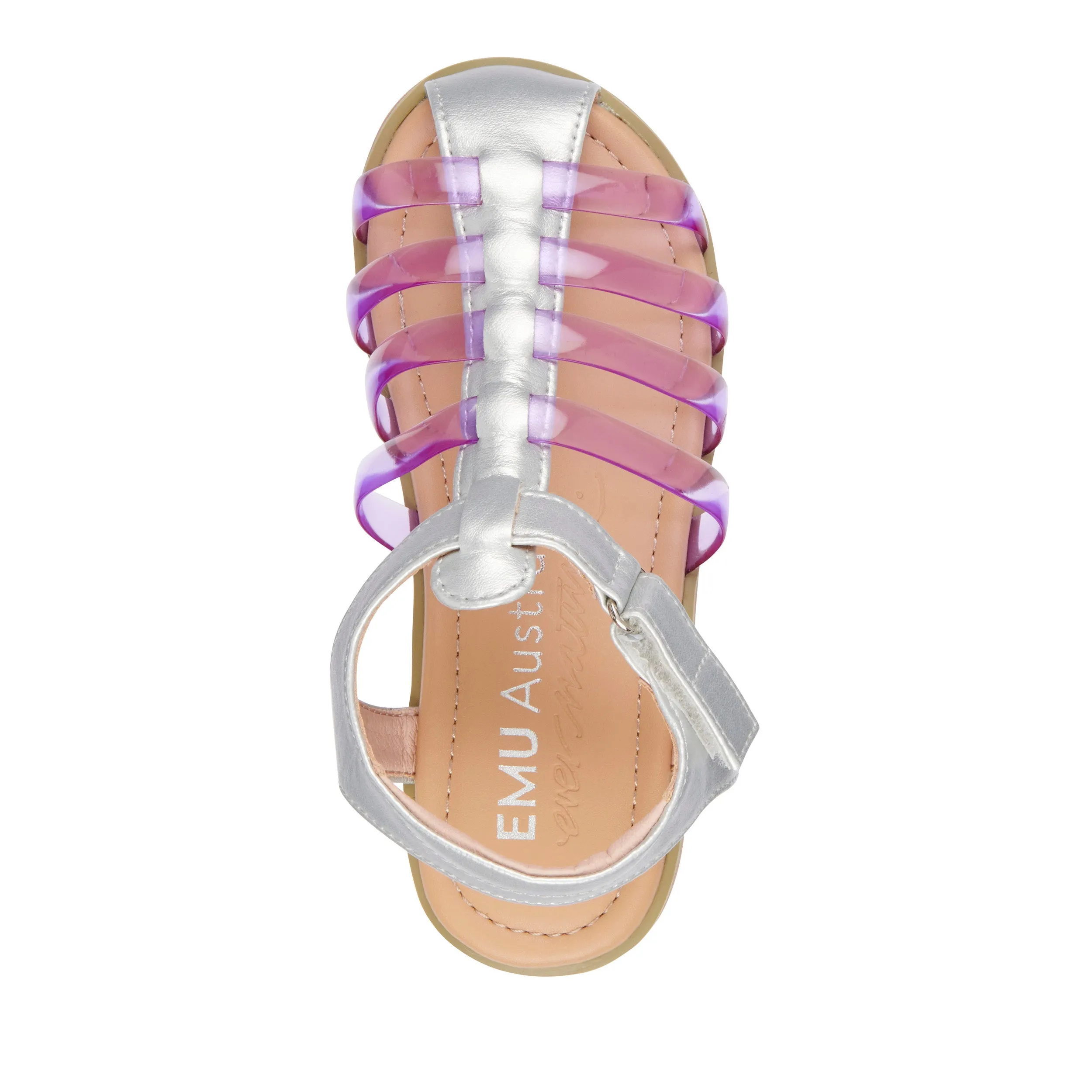 Brooklyn Silver Sandal
