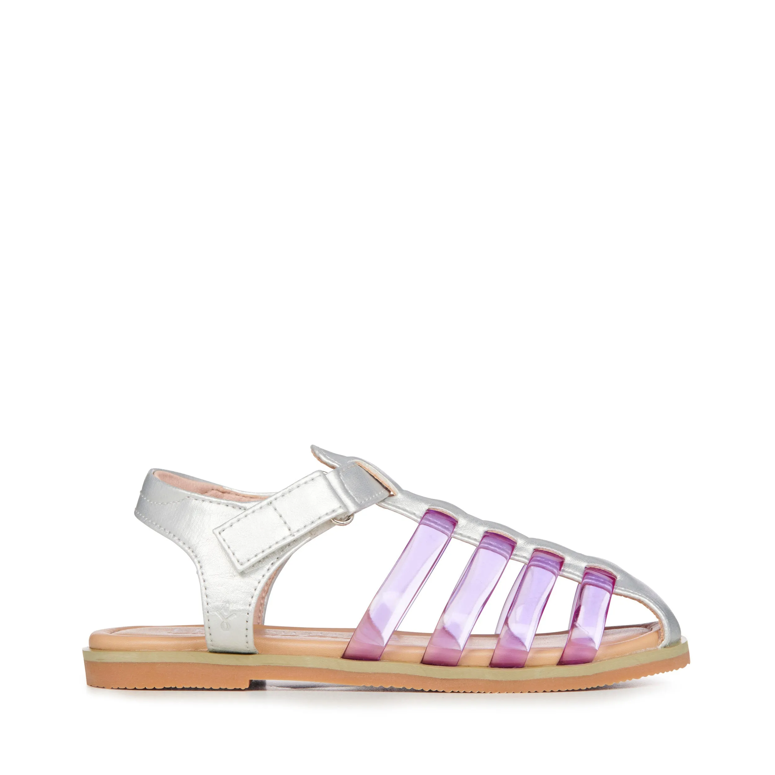 Brooklyn Silver Sandal
