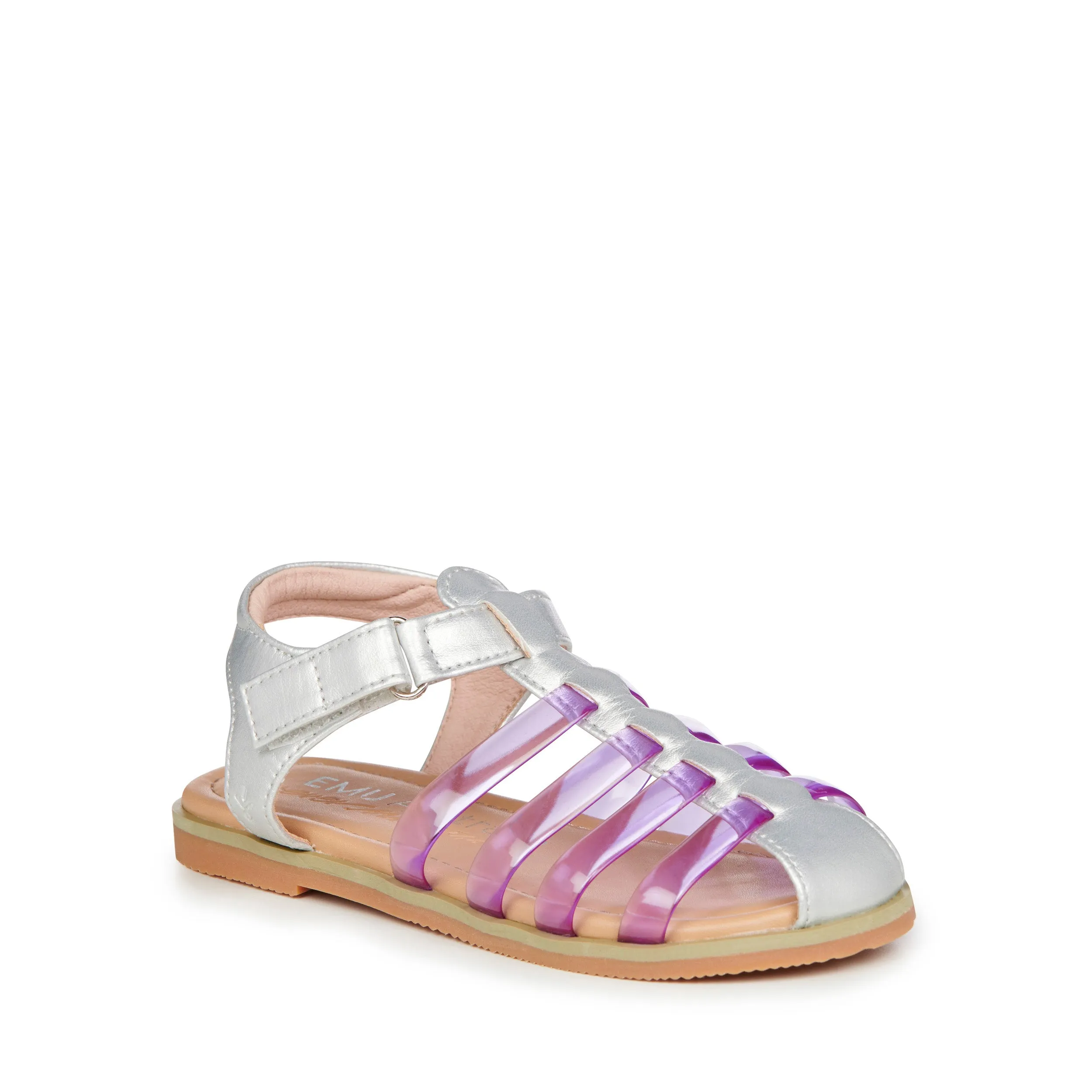 Brooklyn Silver Sandal