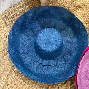 Capeline Straw Hat - Blue