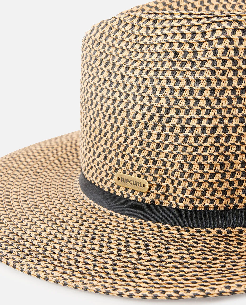 Classic Surf UPF Panama - Black/Tan