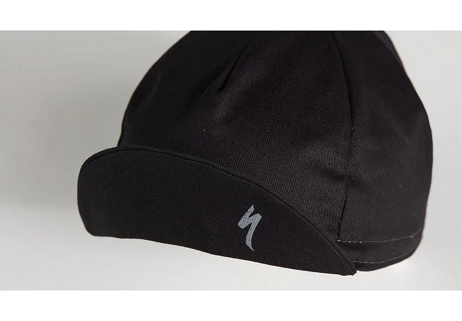 COTTON CYCLING CAP BLK OSFA