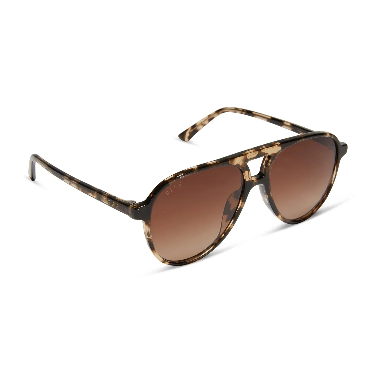 DIFF Tosca ii Sunglasses - Polarized TORTOISE