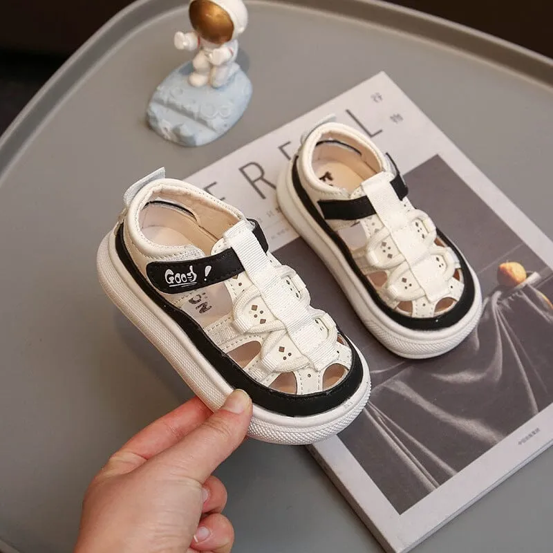 Good! Basic Leather Sandals
