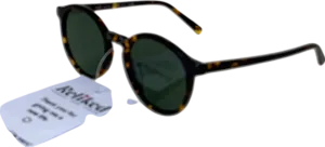 M&S Brown Round Preppy Sunglasses One Size