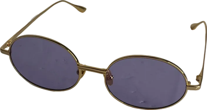 My my my Purple Round Sunglasses in case