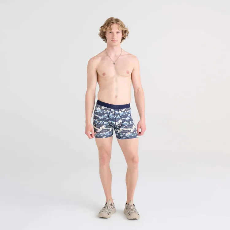 Quest Quick Dry Mesh Boxer Brief (Upstream   Twilight)