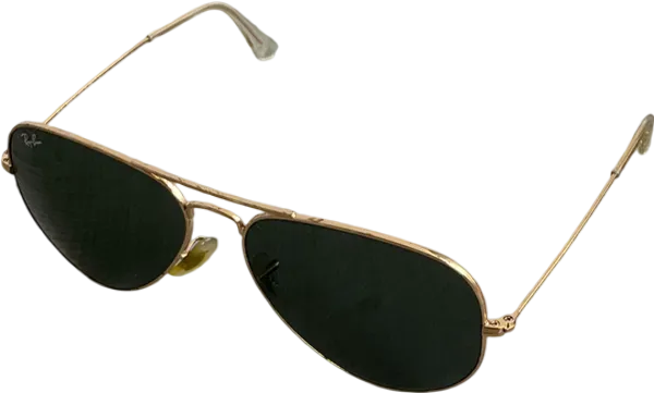 Ray-Ban Metallic Large Metal Aviator Lo205 In Case One Size
