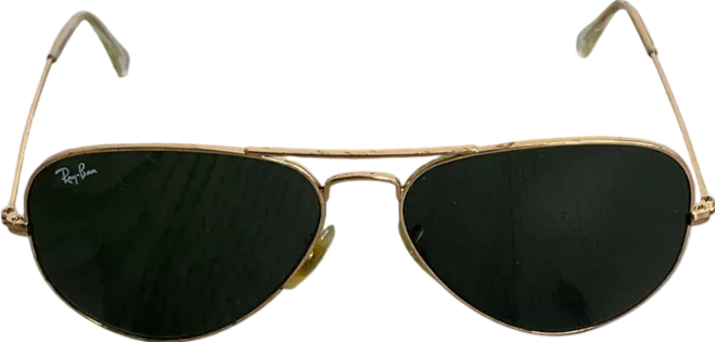 Ray-Ban Metallic Large Metal Aviator Lo205 In Case One Size