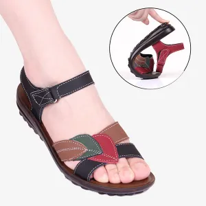 Soft Sole Middle-aged Cozy Flat Non-slip Sandals