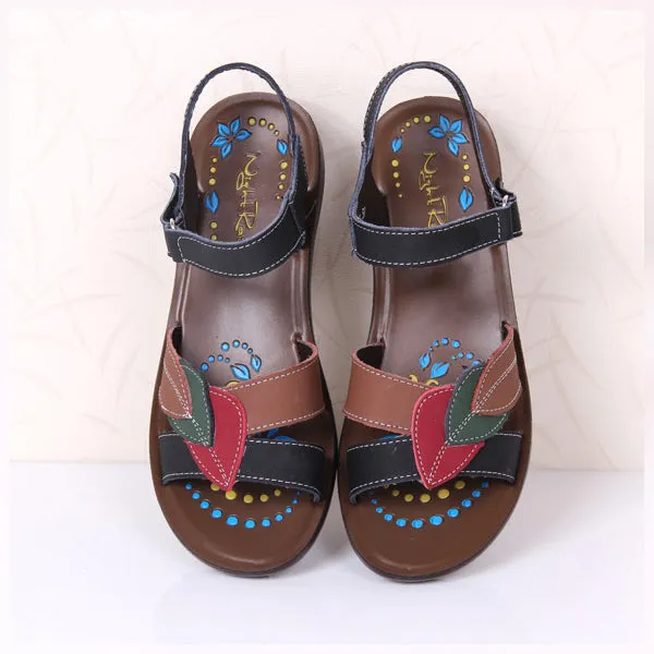 Soft Sole Middle-aged Cozy Flat Non-slip Sandals