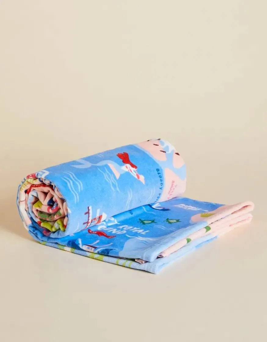 Spartina - Beach towel - Greetings from Hilton Head