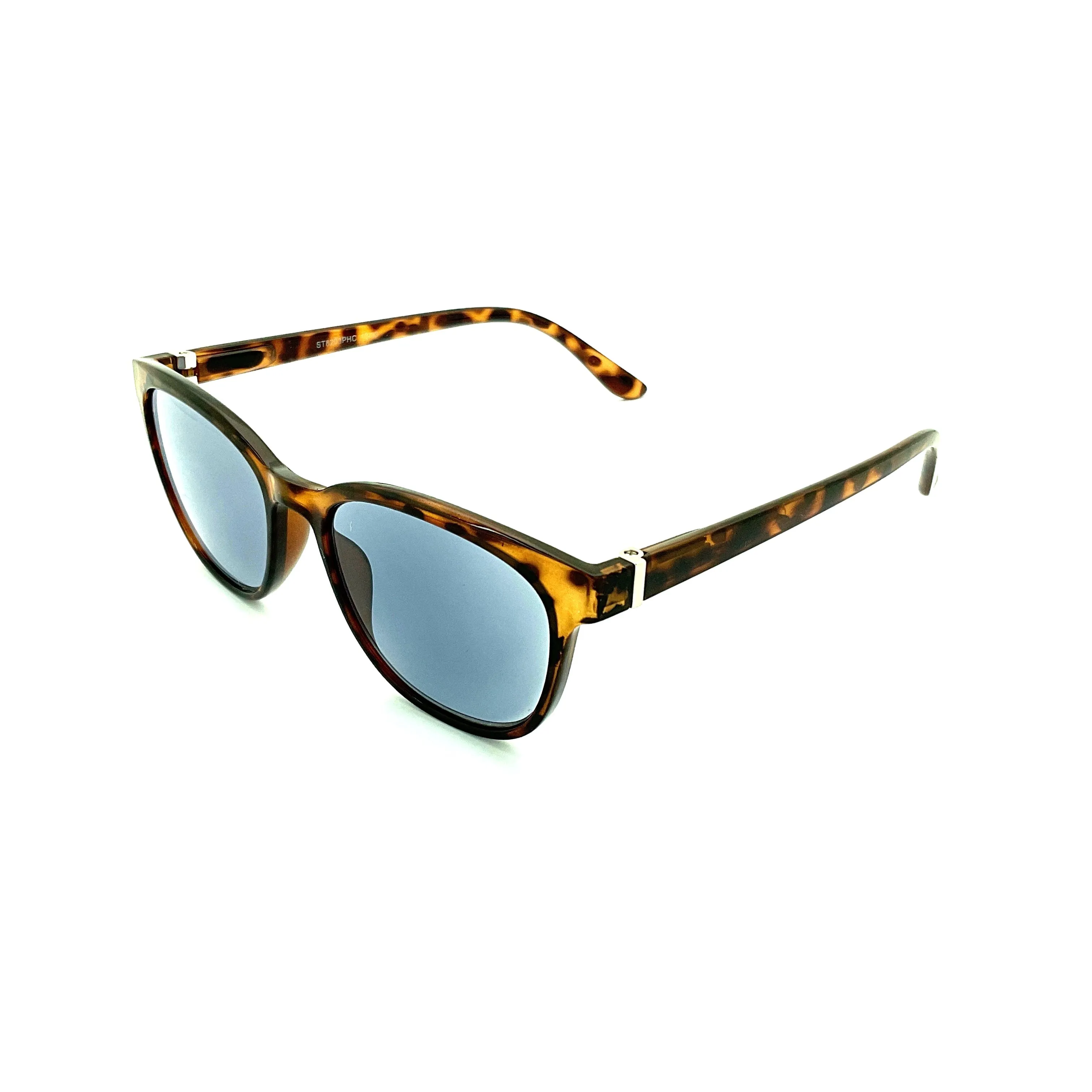 Split Fully Magnified Photochromic Round Reading Sunglasses