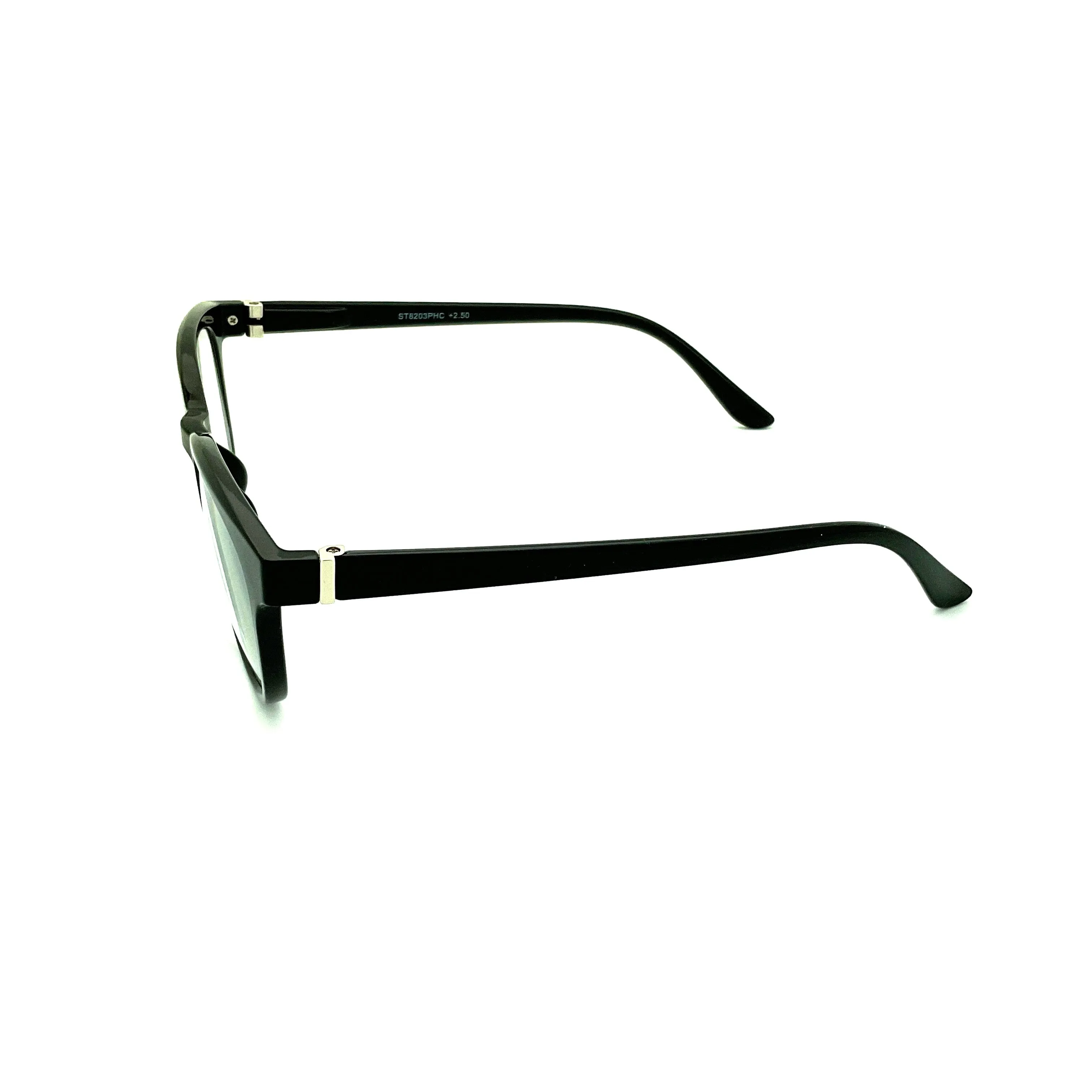 Split Fully Magnified Photochromic Round Reading Sunglasses