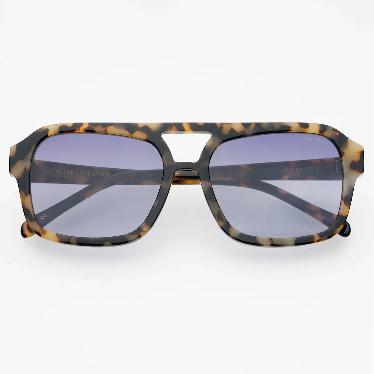 Sunglasses- Havana Milky Tortoise (155-3)
