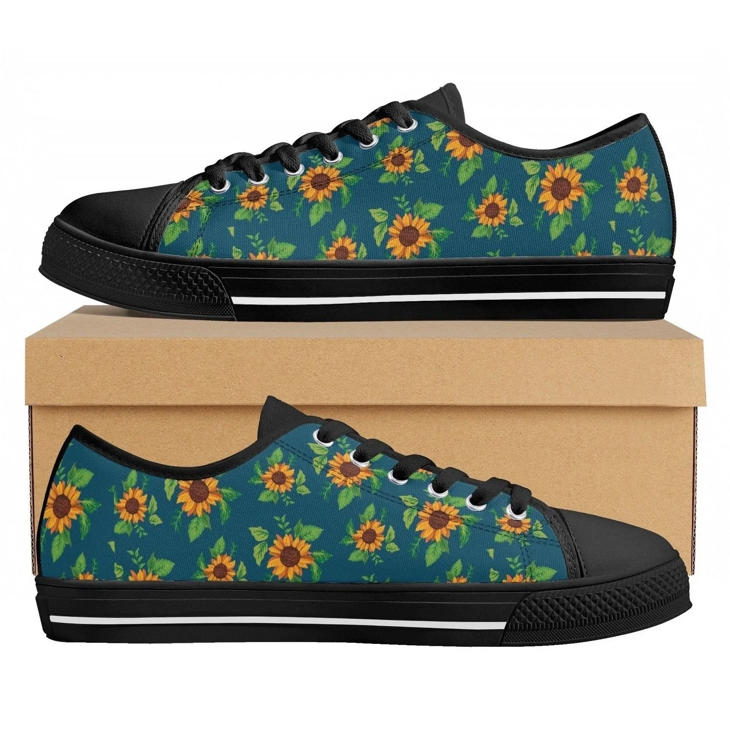 Sunny Womens Low Top Canvas Shoes