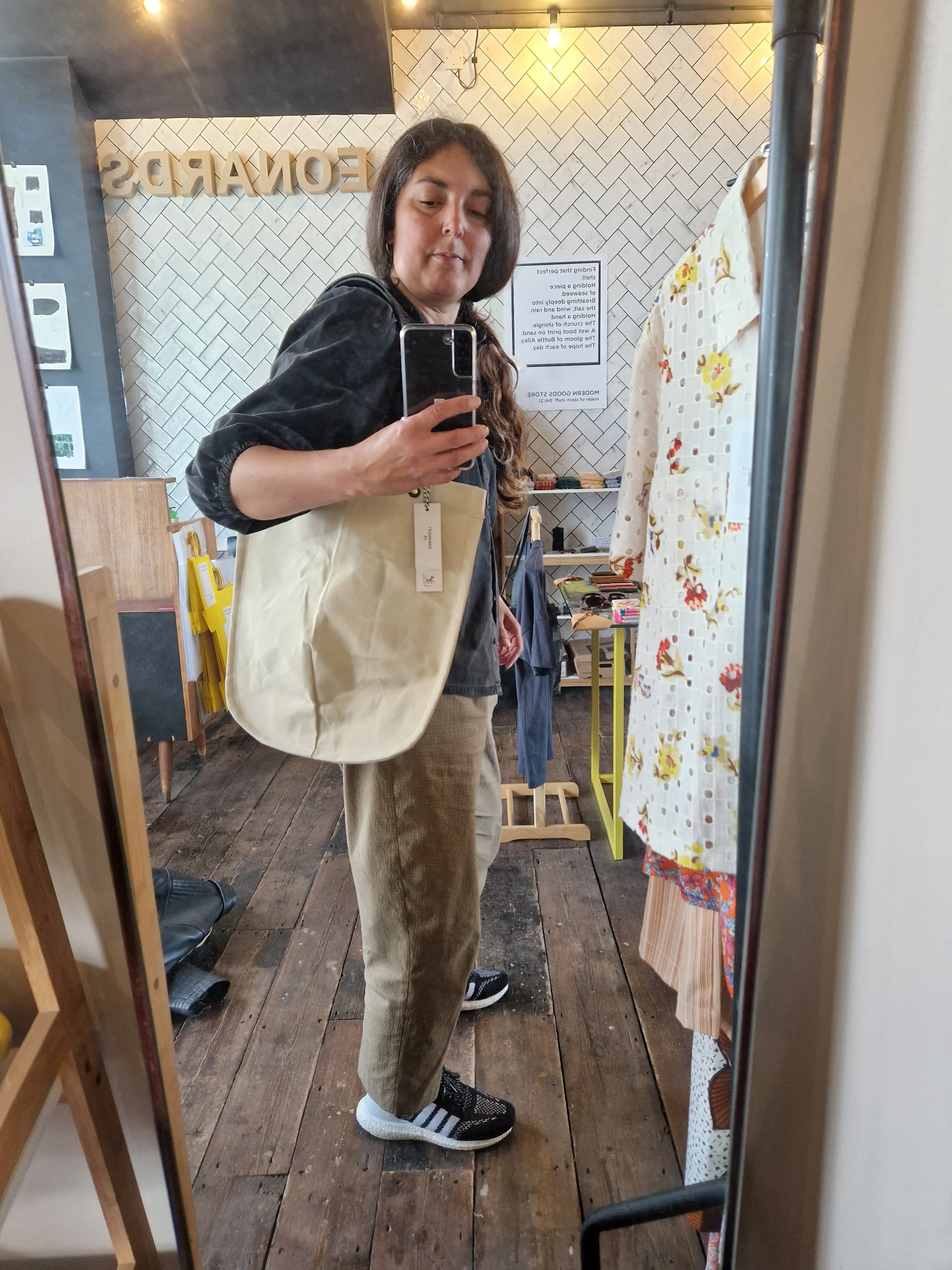 TOTELY SHOPPER in Mauve